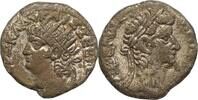 Roman Egypt Tétradrachme Néron et Tibère, beau tétradrachme d'Alexandrie, recherché ! -