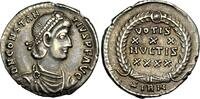 Roman Empire Silique Constance II, superbe silique de Sirmium. Magnifique patine. -