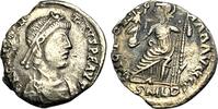 Roman Empire Silique Constantin III, rare et belle silique de Lyon. -