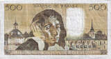 France 500 Francs 1976 Pascal, V.64, Fayette:71.15 VF(30-35)