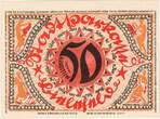 Germany 50 Millionen Mark 1922 Bielefeld, 1922-09-09, Grabowski:93 UNC(63)