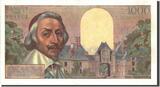 France 1000 Francs 1955 Banknote, 1 000 F 1953-1957 