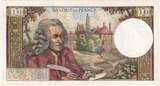 France 10 Francs 1970 Voltaire, 1970-11-05, V.627 UNC(63)