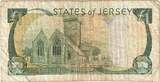 Jersey 1 Pound Undated (2000), KM:26a EF(40-45)
