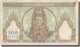 New Caledonia 100 Francs Banknote, UNDATED 1957, KM:42d EF(40-45)