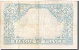 France 5 Francs 1912 Banknote, 5 F 1912-1917 