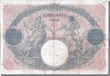 France 50 Francs 1919 Banknote, 50 F 1889-1927 