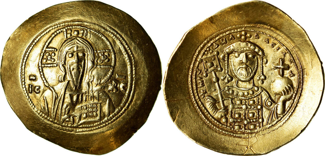 Histamenon Nomisma Coin, Michael VII 10711078, Constantinople AU(5558
