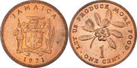 Jamaica Cent Coin -