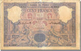 France 100 Francs Banknote, 100 F 1888-1909 ''Bleu et Rose'' -