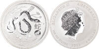 Australia Dollar Coin, Elizabeth II, Perth, Year of the Snake -