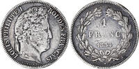France Franc Coin, Louis-Philippe, Nantes, Silver, KM:748.12 -