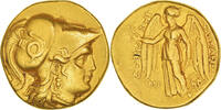 Stater Kingdom of Macedonia, Seleukos I, Babylon, Gold -