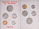 Belgium Set Coin, Baudouin I, BU - French legend -