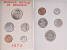 Belgium Set Coin, Baudouin I, BU - French legend -