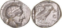 Tetradrachm Attica, Athens, Silver, NGC -
