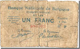 Belgium 1 Franc Banknote, 1914-08-27 -