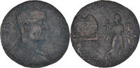Bronze Æ Coin, Lydia, Valerian I, Tripolis, Extremely rare -
