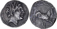 1/2 Shekel Coin, Sicily, Agrigente, Silver, SNG-Cop:378 -