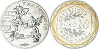 France 10 Euro Astérix - Fraternité, Monnaie de Paris, Silver -