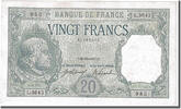 France 20 Francs Banknote, 20 F 1916-1919 ''Bayard'', 1917-12-28 -