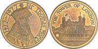 United Kingdom Medaille The Tower of London - Thomas More -