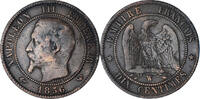 France 10 Centimes Coin, Napoleon III, Napoléon III, Lille -