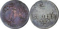 German States 1/4 Stüber Coin, JULICH-BERG, Karl Theodor -