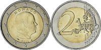 Monaco 2 Euro Albert II, Paris, Bi-Metallic, KM:195 -