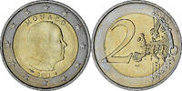 Monaco 2 Euro Albert II, Paris, Bi-Metallic, KM:195 -