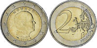 Monaco 2 Euro Albert II, Paris, Bi-Metallic, KM:195 -