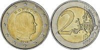 Monaco 2 Euro Albert II, Paris, Bi-Metallic, KM:195 -