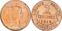 France 2 Centimes Coin, Dupuis, Paris, Bronze, KM:841 -