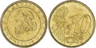 Monaco 10 Euro Cent Rainier III, Paris, Brass, KM:170 -