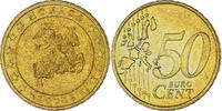 Monaco 50 Euro Cent Rainier III, Paris, Brass, KM:172 -