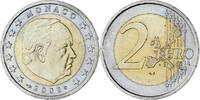 Monaco 2 Euro Rainier III, Paris, Bi-Metallic, Gadoury:MC179 -