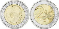 Monaco 2 Euro Rainier III, Paris, Bi-Metallic, Gadoury:MC179 -