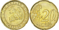 Monaco 20 Euro Cent Rainier III, Paris, Brass, Gadoury:MC176 -