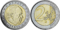 Monaco 2 Euro Rainier III, Paris, Bi-Metallic, Gadoury:MC179 -
