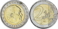 Monaco 2 Euro Rainier III, Paris, Bi-Metallic, Gadoury:MC179 -