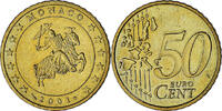 Monaco 50 Euro Cent Rainier III, Paris, Brass, Gadoury:MC177 -