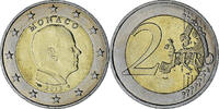 Monaco 2 Euro Albert II, Paris, Bi-Metallic, Gadoury:MC196 -