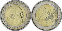 Monaco 2 Euro Rainier III, Paris, Bi-Metallic, Gadoury:MC179 -