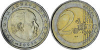 Monaco 2 Euro Rainier III, Paris, Bi-Metallic, Gadoury:MC179 -