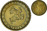 Monaco 10 Euro Cent Rainier III, Paris, Brass, Gadoury:MC175 -