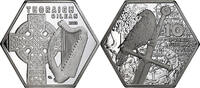 Ireland 10 Pounds Fantasy coinage, Silver Clad Copper-Nickel -