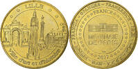 France betaalpenning Lille - Ville d'Art et d'Histoire, Copper-nickel Aluminium -