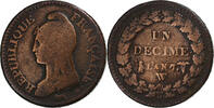 France Decime Dupré, Lille, Bronze, Gadoury:187 -