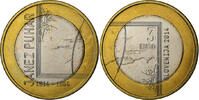 Slovenia 3 Euro Janez Puhar, Vantaa, Bi-Metallic, KM:118 -