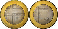 Slovenia 3 Euro Vantaa, Bi-Metallic -